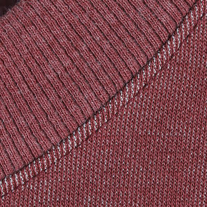 Camiseta Casual Color Granate Oscuro para Hombre, para Verano, 200 GSM, 70% Algodón, 30% Poliéster CVC, al por Mayor - Product Image 4