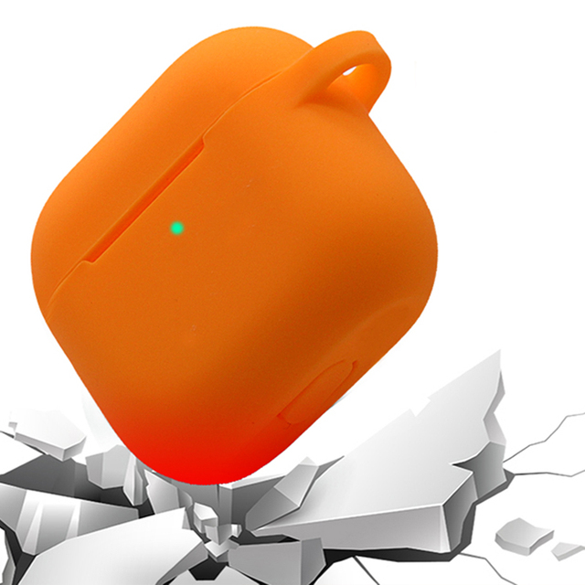 The Hot-selling Soft Silicone case With Dust Plug Is Waterproof and Shock-proof for airpods 3