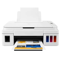Impresora Multifuncional 3 en 1 con Tanque de Tinta a Color A4, Imprime, Escanea, para Oficina en Casa