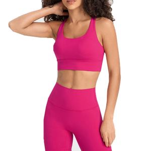 Sujetador Deportivo Personalizado para Mujer, de Alta Sujeción, Secado Rápido, Cuello en V, Tirantes Ajustables, Relleno Extraíble, para Gimnasio y Actividades al Aire Libre - Product Image 3