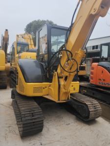 Mini pelle sur chenilles 5 tonnes Komatsu PC55MR Mini pelle utilisée d'origine Komatsu Pc35mr 40mr 50mr caoutchouc en stock - Product Image 5