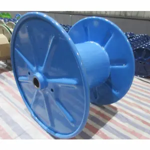 Great performance steel wire coil punching bobbin/reel/spool/drum for cable winding