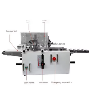 Automatic Hard Biscuit <b>Cookie</b> Slicer Frozen <b>Cookie</b> Dough Biscuit Cutter <b>Cutting</b> Machine - Product Image 2