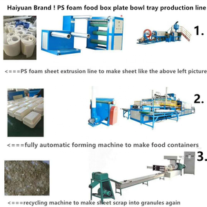 เครื่องทำกล่องข้าวกล่องไข่ทำจากโฟมโพลีสไตรีน008613780912769 - Product Image 4