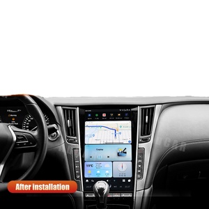 Miễn phí vận chuyển aucar 13.6 "android13 đài phát thanh xe <span class=keywords><strong>DVD</strong></span> <span class=keywords><strong>Player</strong></span> GPS Carplay màn hình cho Infiniti Q50 q50l Q60 q60l Mark 7 2014-2019 - Product Image 1