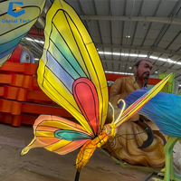 SGTL24 Chinese Festival Laterne Insekten laterne Schmetterling Seiden laterne zu verkaufen