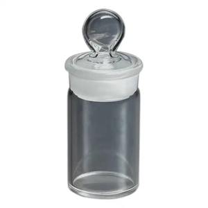Excellent Chemical Resistance Lab <b>Glass</b> Weighing <b>Bottles</b> <b>with</b> Ground <b>Glass</b> <b>Stopper</b> Low Tall Forms for Educational Purposes - Product Image 3