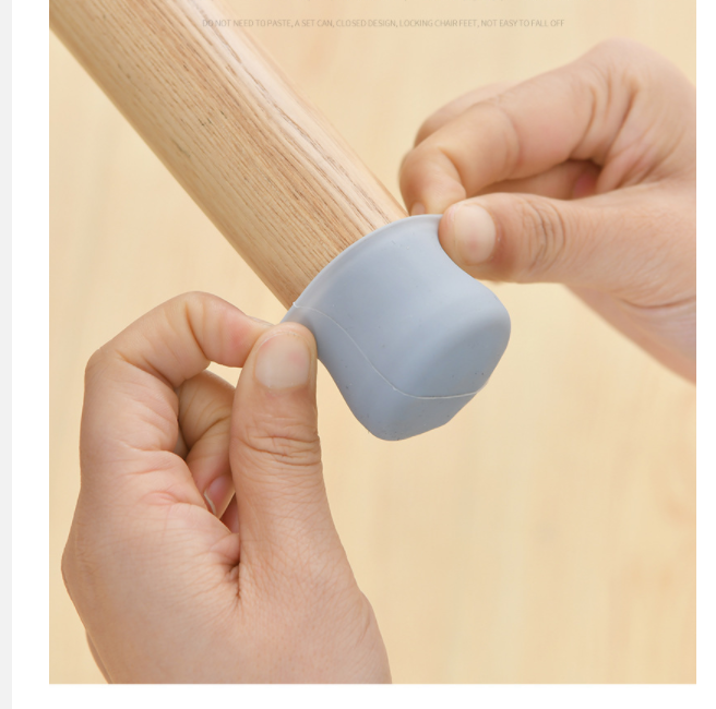 Силиконовые чехлы для ножек стола и стула носки чехол для ножек стула силиконовый нескользящий защитный чехол для ножек для мебели