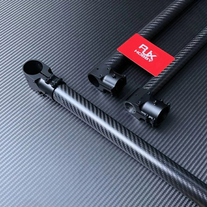 RJXHOBBY RJX 40mm to 30mm to 25mm RJX3785 T-Type Carbon Tube Connector for Drone Arm Landing Gear Support - Product Image 6