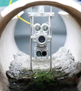 Cámara de inspección de alcantarilla HD inalámbrica Poste telescópico Zoom Medición de distancia Tarjeta SD Almacenamiento DE DATOS Compresión de <span class=keywords><strong>video</strong></span> H.264 - Product Image 3