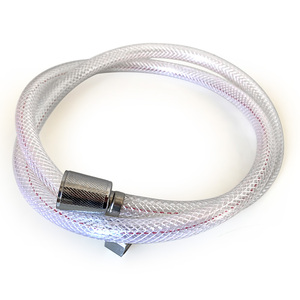 Su misura ad alta pressione tubo intrecciato in PVC Design moderno <span class=keywords><strong>rubinetto</strong></span> idraulico in gomma per bagno cucina con flessibile treccia - Product Image 1