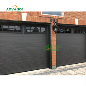 <span class=keywords><strong>Porte</strong></span> <span class=keywords><strong>de</strong></span> <span class=keywords><strong>garage</strong></span> en acier <span class=keywords><strong>motorisée</strong></span> automatique résidentielle isolée <span class=keywords><strong>de</strong></span> style chinois moderne pour la maison villa avec <span class=keywords><strong>porte</strong></span> d'homme - Product Image 5