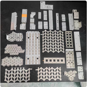 אלומיניום ליתיום 18650 לרכב סוללה אביזר ניקל רצועת מחבר unched ונפח גיליון עשוי פלסטיק - Product Image 2