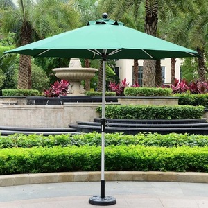 Parasol de jardin moderne en métal et fer, cantilever, anti-UV, imperméable, mobilier d'extérieur pour hôtel et parasol à mât central - Product Image 4