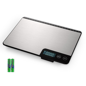 Balance alimentaire de haute précision en acier inoxydable pour la maison, 15 kg, 1 g, balance de cuisine pour légumes, salades, ABS, recommandation - 10 kg - Product Image 2