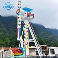 Parc d'attractions extérieur palpitant Extreme Rides Carnival 360 ° Spin Booster, une attraction hurlante