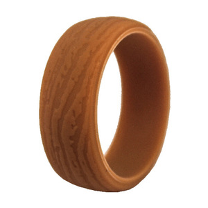 New Design <strong>Silicone</strong> <strong>Ring</strong> with Bark Pattern Hot Selling Men's Sports <strong>Ring</strong> - Product Image 3