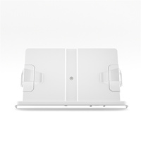 Upergo Support de bureau pliable en bois et plastique à angle réglable pour livre de recettes