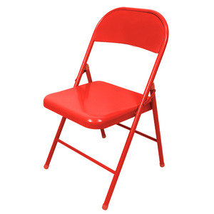 Portable Iron Modern Folding Dining Chair Durable Simple Backrest Training Conference Office Student Living Room School - Product Image 1