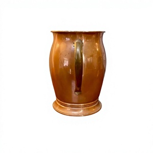 Pichet à eau en fer martelé, écologique, fait main, 1,7 L, design classique, carafe en métal durable pour les fêtes et les mariages - Product Image 5