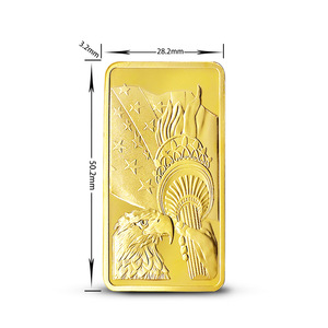 Moneda <span class=keywords><strong>de</strong></span> Metal Fundido Suisse Lady Fortuna, Bañada en <span class=keywords><strong>Oro</strong></span>, Pulida, para el Día del Padre, Graduación, Pisapapeles, Película - Product Image 5