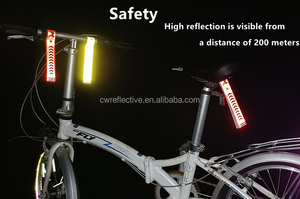 Clip de ruban réfléchissant pour selle de vélo de route bande réfléchissante pour panneau de sécurité - Product Image 5