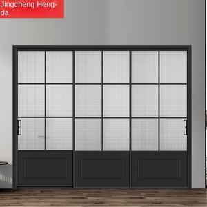 انزلاق قوس الحديد القديم القديم من سبائك الألومنيوم الداخلية الحديثة بتصميم بسيط فرنسي مربع مزدوج - Product Image 1