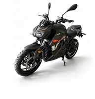 Moto électrique sportive haute performance, puissante et rapide, idéale pour la course sur route et la conduite quotidienne.