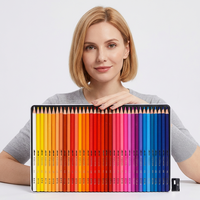 Ensemble de 72 crayons de couleur à l'eau, crayons de dessin, peinture, kits d'art pour enfants, crayons de couleur pour enfants, ensemble d'art