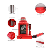 Kit de Macacos Hidráulicos Tipo Garrafa para Serviço Pesado 5T 10T 20T, Solução Completa com Embalagem em Caixa Colorida Personalizada e Serviço de Marca Própria