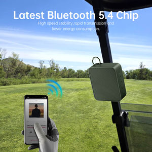 Altavoz de carrito de golf Altavoz inalámbrico magnético con graves profundos, altavoces IPX6 para accesorios de carrito de golf, regalos de golf ideales para hombres - Product Image 3