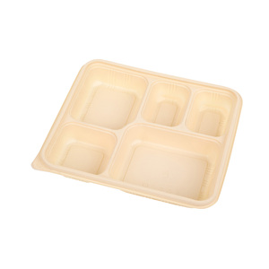 Kotak Pizza & <span class=keywords><strong>Burger</strong></span> Sekali Pakai dari Ampas Tebu, Dapat Didaur Ulang, Biodegradable, Tahan Air, Anti Minyak, Cocok untuk Salad & Hamburger - Product Image 3