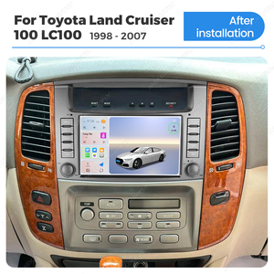 Radio Multimedia Estéreo Android MEKEDE con Carplay y Android Auto GPS para Toyota <span class=keywords><strong>Land</strong></span> <span class=keywords><strong>Cruiser</strong></span> <span class=keywords><strong>100</strong></span> LC100 de 8 Pulgadas, 1998-2007 - Product Image 4