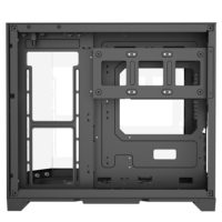 Gabinete de PC de Nuevo Diseño al por Mayor con 3 Lados de Vidrio Templado y Ventilador RGB para Gamer, Torre de Computadora con Enfriador Líquido de CPU de 360mm, Caja Micro ATX