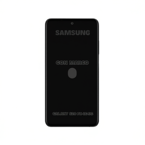 Écran tactile LCD avec cadre noir pour Samsung Galaxy S20 FE 4G 5G - Product Image 1