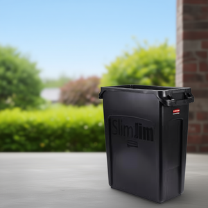 Contenitore per Rifiuti Slim Jim 60 L Nero Ventilato - Product Image 3