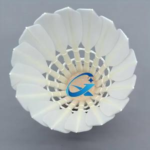 BWF-zertifizierter Turnier-Qualität Federball aus Gänsefeder für professionelles Spielertraining - Product Image 1