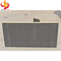 Panneau composite en polyuréthane de haute qualité avec laine de roche, forme carrée/feuille, pour l'isolation des murs extérieurs des bâtiments