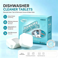 Tablettes nettoyantes pour lave-vaisselle domestiques et commerciales en gros, grand volume, avec logo personnalisé, marque privée OEM ODM