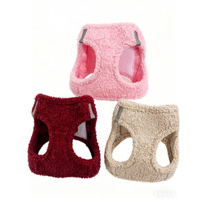 犬用ハーネスベスト冬用フリース犬服暖かい小さな犬服 - Product Image 5