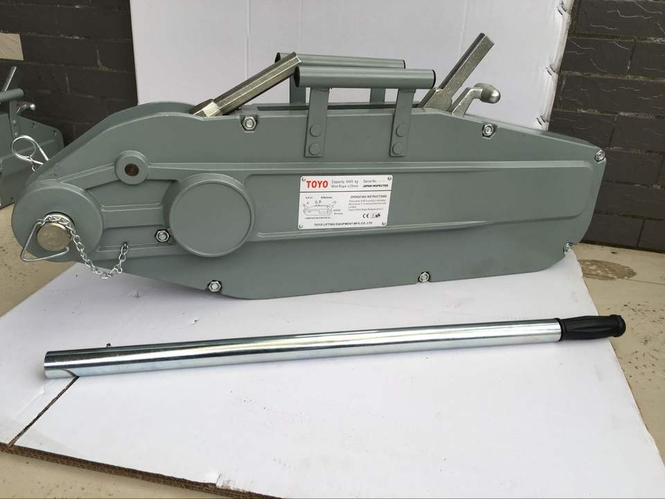 Aluminum for Steel Wire Rope Pulling Hoist Manual Hand Winch Heavy-Duty ...