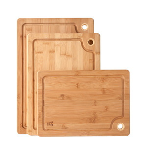 Bambkin bamboo cutting board with <b>sink</b> and hanging holes, rolling board with <b>sink</b> - Product Image 5