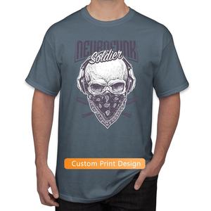 T-shirt en coton tricoté à manches courtes et col rond pour homme, imprimé tendance, grande taille, pour l'été, fabriqué au Pakistan - Product Image 3