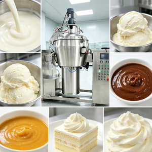 Pentola Automatica Inclinabile ad Alto Taglio per Miscelazione, Cottura Sottovuoto e Raffreddamento di Marmellate, Salse, Formaggi, Legumi e Prodotti da Forno - Product Image 3