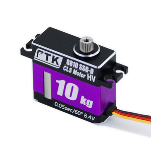 Ptk 8810 SSG-D servo 10kg 180/270 ° kỹ thuật số servo 1/8 1/10 RC xe chỉ đạo tàu lượn cánh cố định turbojet máy bay nhà máy tự làm - Product Image 5