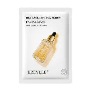 BREYLEE Masker Wajah Kolagen Pengobatan Jerawat Retinol Serum Pemutih Pelembab Perawatan Kulit Wajah Vitamin C Anti Penuaan 25Ml