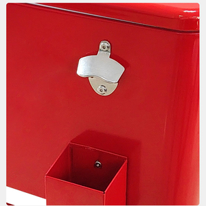 Bán Buôn 80qt Kim Loại Hộp Lạnh Với Biểu Tượng Tùy Chỉnh 75L Nhiệt Ngoài Trời Cắm Trại Dã Ngoại Mát Với Bánh Xe Cho Thực Phẩm Lon Lưu Trữ - Product Image 5