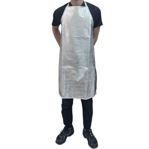 Hongwei Aluminum Foil Heat Insulating Apron Thickened High Temperature Resistant For Casting Anti Scalding Anti Splatter - Product Image 5