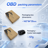 Traceur de véhicule mini OBD 4G LTE GLONASS GSM WiFi 2026 à prix d'usine, avec géolocalisation et prise en charge PC