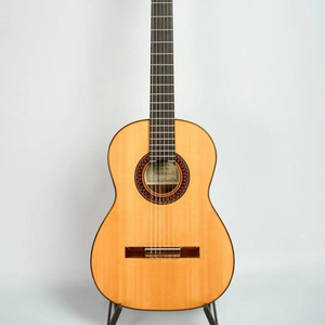 39-Inch Classical Guitar Master Luthiers High Quality All Solid European Spruce Roswood Body Gloss Nylon Ebony Handcrafted - Product Image 1